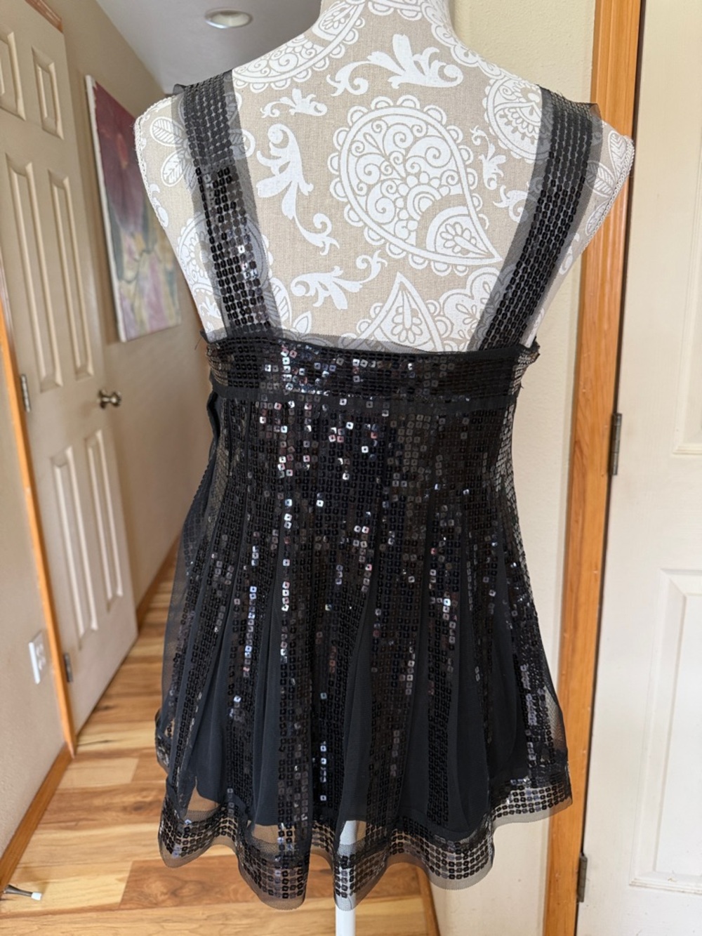 Max Studio sequined top - Picture 5 of 7